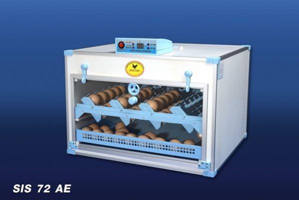 Model SIS 72 AE (Digital) Can Contain 72 Eggs (Automatic Egg Turner)